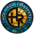 Holy Roller "Stained Glass" Logo Sticker